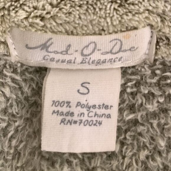 š
ŗ*****ā5 for $25 Mod-o-docāSuperāSoftāFleeceāCoat - Picture 4 of 4